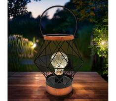 Solight WO3105 - LED Dekoratyvinė stalinė lempa LED/3xAA juoda/varis