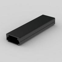 Cables duct 20x10 HF, 2m, halogen-free, black LHD 20X10HF_FD | 8595568938527