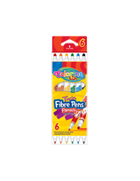 Flomasteriai dvipusiai 6 spalvų Colorino Kids