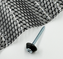 Tvirtinimo varžtai į medį su tarpine MK PC DIAMONDS, M5x50 mm