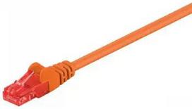 GB CAT 6 SUJUNGIMO KABELIS, U/UTP ORANŽINIS 0,5 M, KAPGOB95259