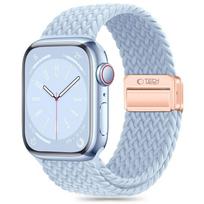 Apyrankė Apple Watch 3 / 4 / 5 / 6 / 7 / 8 / 9 / SE (38 / 40 / 41 mm) Tech-Protect Nylonmag Baby blue
