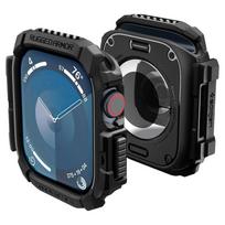 Dėklas Apple Watch 10 (42mm) Spigen Rugged Armor Matte black