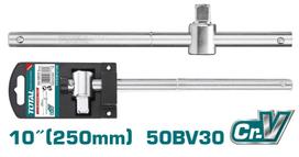 Galvučių raktas slankiojančia jungtimi TOTAL, 1/2”, 250mm, THTSTB12106