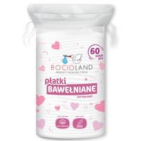 Bocioland vatos diskeliai medvilniniai 60 vnt. BL158