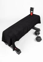 Gorilla Wear Towel - Black Rankšluostis  70cm x 140cm