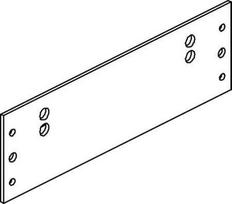 CUBIC Izoliacinė plokštė terminalui 0390-0000 (1 vnt.)