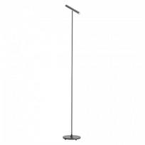 8,3W LED pastatomas šviestuvas PRAXI, juodos/nikelio sp., 3000K, dimeriuojamas, 01-3720