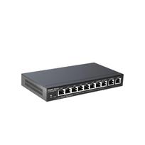 10 prievadų, 8 PoE prievadų tinklo šakotuvas Ruijie Reyee RG-EG310GH-P-E