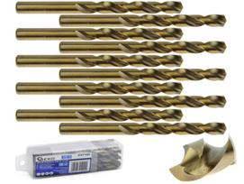 HSS spirālurbis metālam ar kobaltu 10 mm, G37100, GEKO