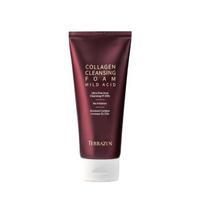 Veido prausiklis su kolagenu Terrazen Collagen Cleansing Foam Mild Acid TER68295, tinka jautriai veido odai, 140 ml
