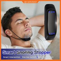 Išmanusis nuo knarkimo prietaisas EMS pulso stabdymo knarkimas nešiojamas Patogus miegas, gerai sustabdyti knarkimą Sveikatos priežiūra Miego apnėjos pagalba USB brown