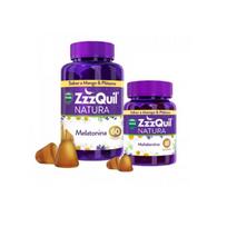 Zzzquil Natura Melatoninas Mangų ir Bananų Skonio 60+30 Vienetų
