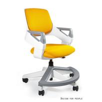 Vaikiška ergonominė kėdė | Tinkama 4-14 m. vaikams | Geltona