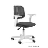 Vaikiška ergonominė kėdė ant ratukų | Pilka