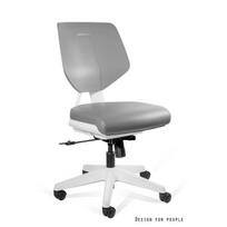 Išskirtinio dizaino ergonomiška biuro kėdė | 96-106 cm aukščio | Ofiso kėdė | Pilka