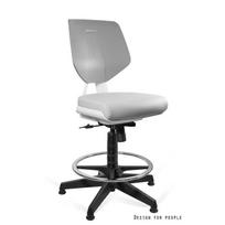 Išskirtinio dizaino ergonomiška biuro kėdė | Ofiso kėdė | Pilka