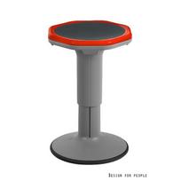 Reguliuojamo aukščio balansinė kėdė | Ergonominė kėdė | Raudona