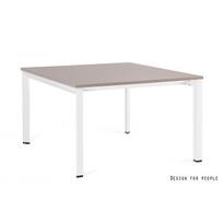 Biuro stalas | PASON - WORKSTATION 2 - WHITE - FRAME AND TOP - 120x140 CM