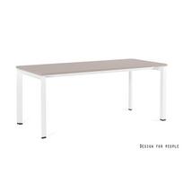 Biuro stalas | PASON - MANAGER DESK - WHITE - FRAME AND TOP - 180X80 CM