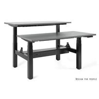 Elektrinis pakeliamas stalas biurui | FIGHTER DOUBLE DESK - FRAME AND TOP - 160X140 CM