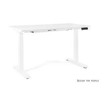 Elektrinis pakeliamas stalas biurui | GROW - WHITE - FRAME AND TOP - 160X70 CM