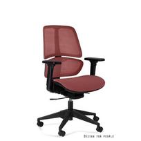 Profesionali ergonominė biuro kėdė | Kvėpuojanti darbo kėdė | Ofiso kėdė | Raudona