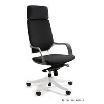 Ergonominė biuro kėdė ant ratukų | Patogi kėdė darbui aukšta nugaros atrama | Juoda