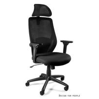 Ergonominė tinklinė kėdė | Biuro kėdė | Juoda