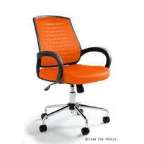 Klasikinio stiliaus biuro kėdė | Ergonominė kėdė | Oranžinė