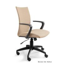 Su porankiais ergonominė biuro kėdė | Ofiso kėdė | Smėlio spalvos