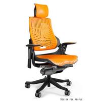 Stilingo dizaino biuro kėdė | Ergonominė kėdė | Oranžinė