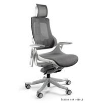 Ergonominė tinklinė kėdė | Biuro kėdė | Pilka, Balta
