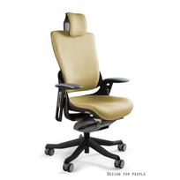Patogi darbo kėdė | Ergonominė ofiso kėdė | Aukštas nugaros atlošas | Gelsva