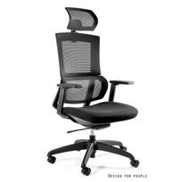 Kompaktiška ergonomiška kėdė | Tinklinė darbo kėdė | Ofiso kėdė | Juoda