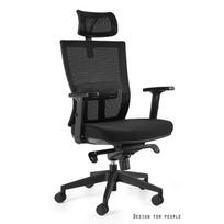 Profesionali ergonominė biuro kėdė | Su galvos atrama | Juoda