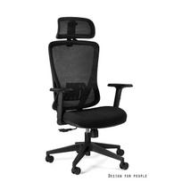 Profesionali ergonominė biuro kėdė | Ofiso kėdė | Juoda