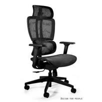 Profesionali ergonominė biuro kėdė |Plati tinklinė nugaros atrama | Juoda