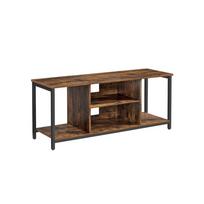 TV staliukas | Atviros lentynos | 40 x 120 cm | Sendinta "rustic" ruda