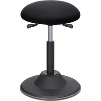 Reguliuojamo aukščio stovima biuro kėdė | Ergonominė kėdė | Juoda
