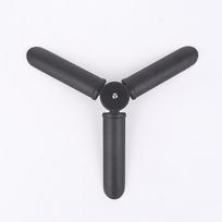 Osmo Mobile 3/Om 4 trikojo stovas, Mini trikojo stovas su 1/4'' sraigtu Osmo 4 3 2 Pocket 2 Zhiyun Smooth Q 4 Q Moza Feiyu juoda