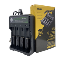 Elementų įkroviklis BmaX 18650 3.7V