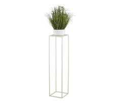Gėlių stovas 100x24 cm kreminė