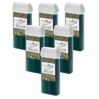 Vaško kasetė ItalWax Flex Algae, 6x100 ml