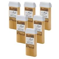 Vaško kasetė ItalWax Flex Amber, 6x100 ml