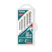 Grąžtų rinkinys betonui TOTAL, 5 vnt, (4,5,6,8,10mm), TACSD5055