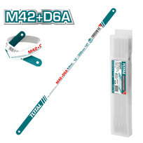 Pjūklo metalui gelęžtė TOTAL, M42+D6A, 300mm, 18T, THT571186