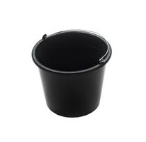 Kibiras, plastikinis, 5 l, spl. juoda