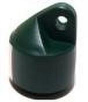 Dangtelis tvoros tinklo HERVIN GARDEN atraminiam stulpui d-38 mm, žalias, plastikas