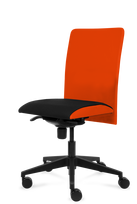 Biuro kėdė Tronhill Solium Manager, oranžinė/juoda
